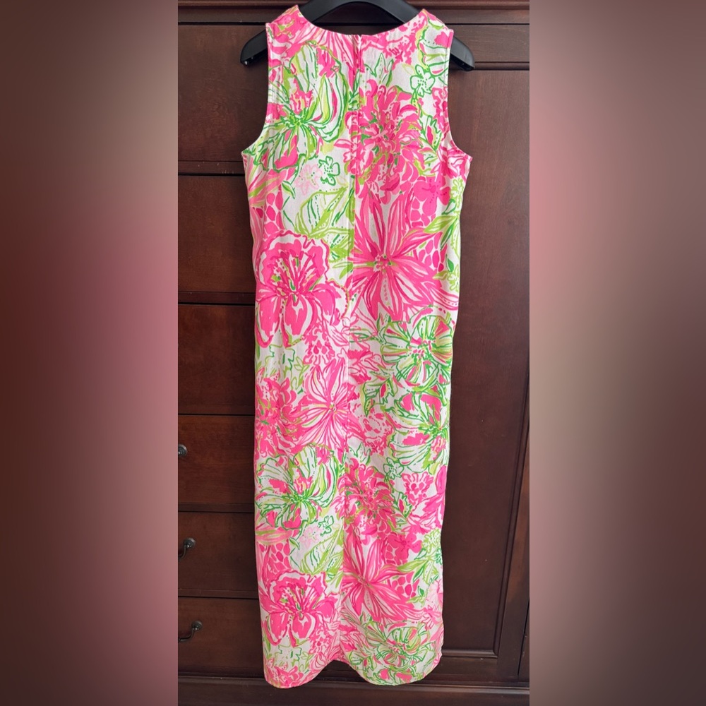 Lilly Pulitzer Mini Carlotta Maxi Dress in Koala Me Maybe, $98 Retail - Picture 7 of 11